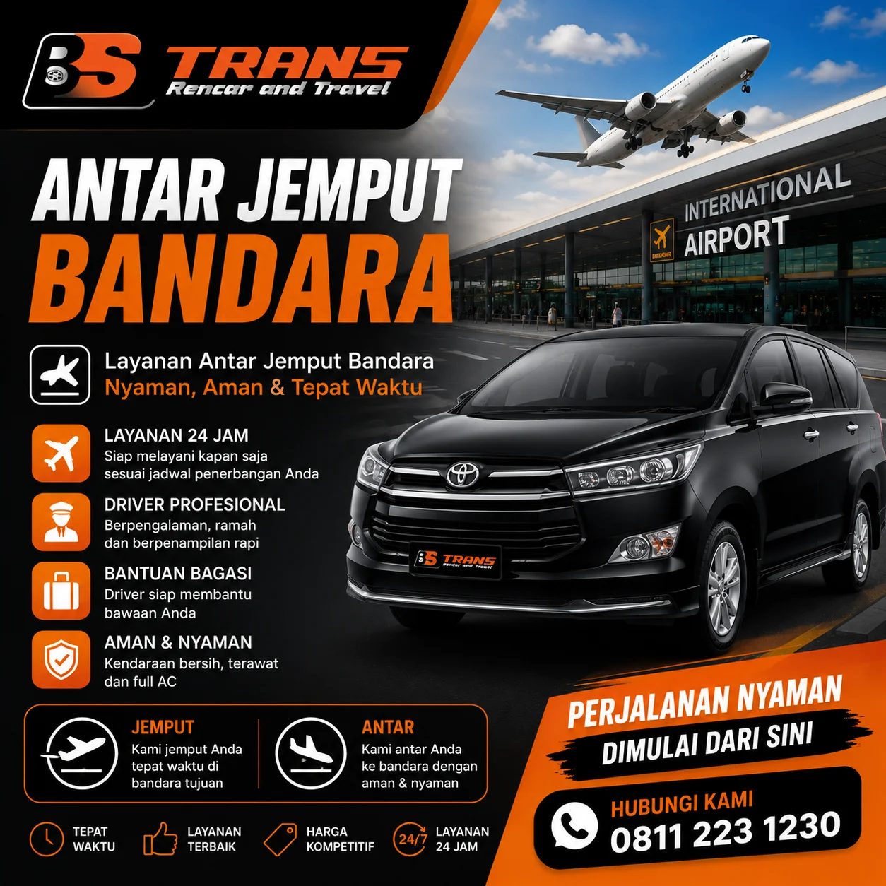 Layanan Antar Jemput Bandara